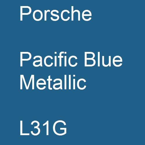 Porsche, Pacific Blue Metallic, L31G.